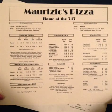 Maurizio's pizza - Pizza Alla Strega Artichokes, Ham, Mushrooms, Roasted Peppers, Garlic & Oregano. $18.95. ... Tre Colore Di Maurizio's Grilled Chicken Breast, Broccoli Rabe, Sun Dried ... 